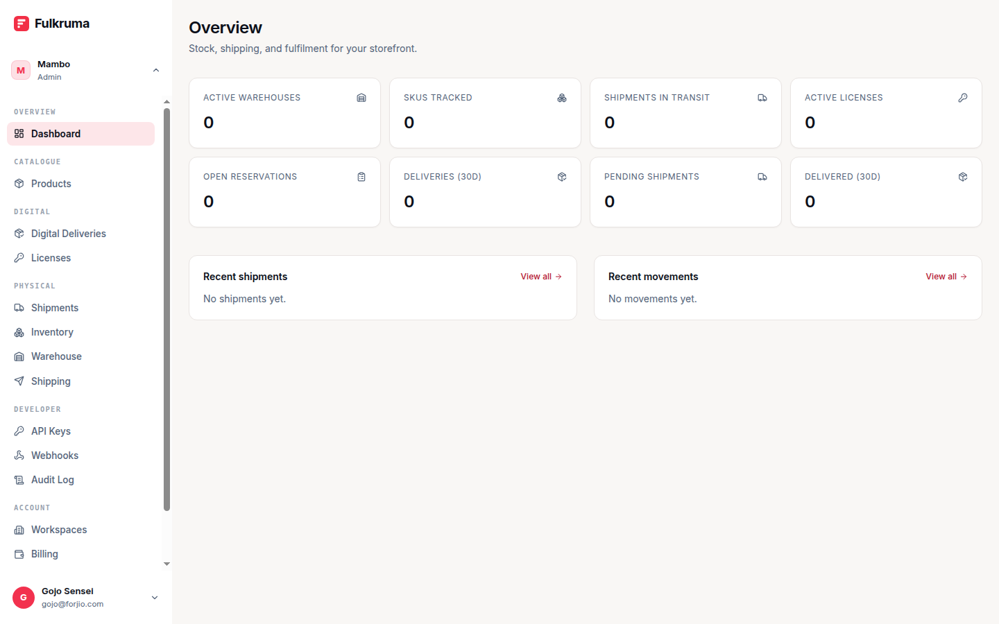 Plugipay family portal: dashboard